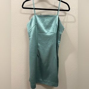 Mini Dress-Seafoam